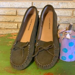 ❗️Lucky Brand ❗️, Dark Green ▫️moccasins ▫️